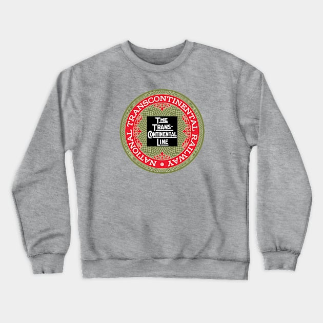 National Transcontinental Railway (Canada, 1913 - 1918) Crewneck Sweatshirt by Railroad 18XX Designs